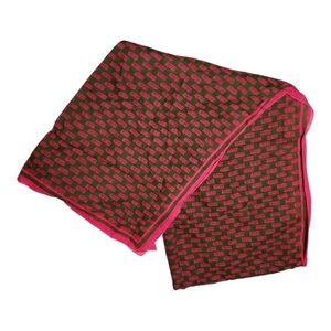 Marc by Marc Jacobs Bold Green and Pink Scarf